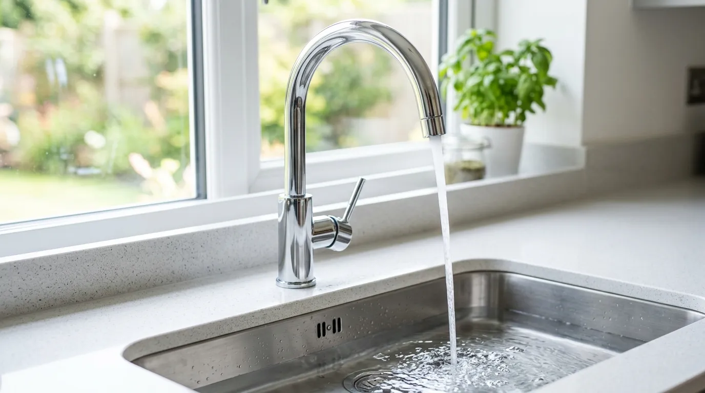 Local Plumbing Master Pros same day plumber fixing a faucet in Pewee Valley, KY
